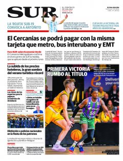 Portada de SUR | 02 de octubre