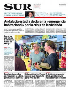 Portada de SUR | 03 de octubre