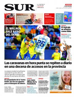 Portada de SUR | 13 de octubre