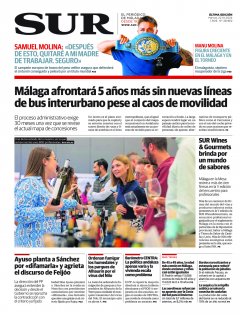 Portada de SUR | 22 de octubre