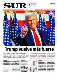 Portada de SUR | 07 de noviembre