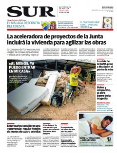 Portada de SUR | 09 de noviembre