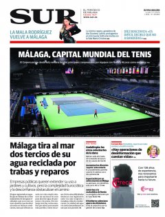 Portada de SUR | 11 de noviembre