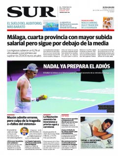 Portada de SUR | 16 de noviembre