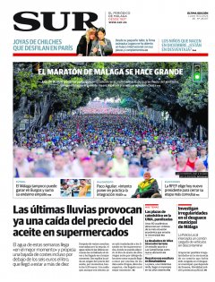 Portada de SUR | 16 de diciembre