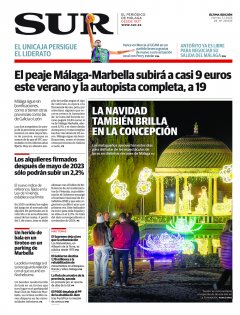 Portada de SUR | 03 de enero