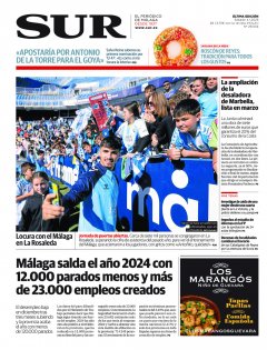 Portada de SUR | 04 de enero