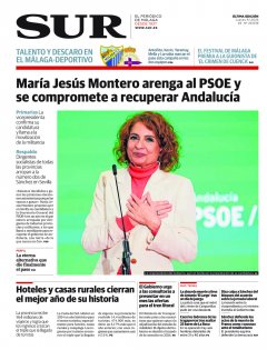 Portada de SUR | 09 de enero