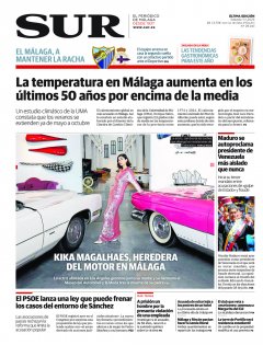 Portada de SUR | 11 de enero