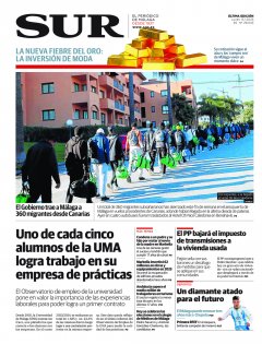 Portada de SUR | 13 de enero