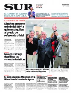 Portada de SUR | 14 de enero