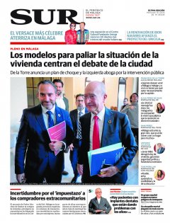 Portada de SUR | 15 de enero