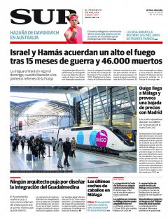 Portada de SUR | 16 de enero