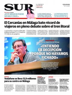 Portada de SUR | 06 de febrero