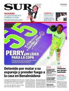 Portada de SUR | 10 de febrero