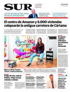 Portada de SUR | 12 de febrero