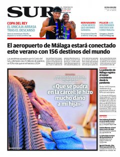 Portada de SUR | 14 de febrero