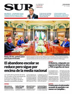 Portada de SUR | 19 de febrero