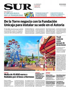 Portada de SUR | 21 de febrero