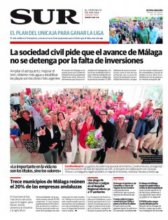Portada de SUR | 13 de mayo