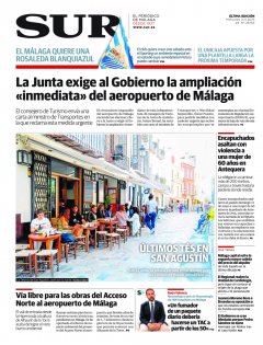 Portada de SUR | 14 de mayo