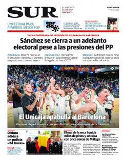 Portada de SUR | 07 de junio