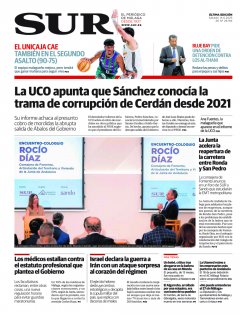 Portada de SUR | 14 de junio