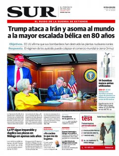 Portada de SUR | 23 de junio