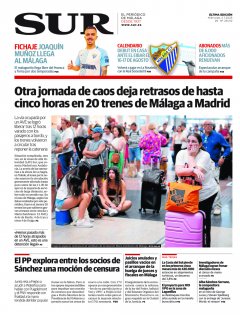 Portada de SUR | 02 de julio