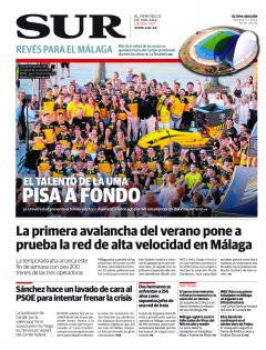 Portada de SUR | 05 de julio