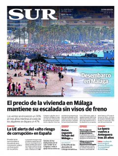 Portada de SUR | 09 de julio