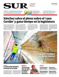 Portada de SUR | 10 de julio