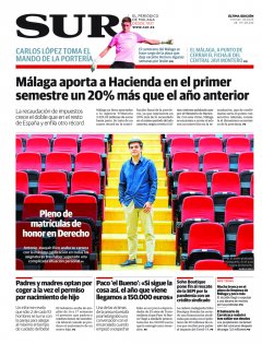 Portada de SUR | 01 de agosto