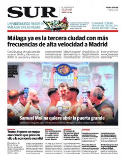 Portada de SUR | 02 de agosto
