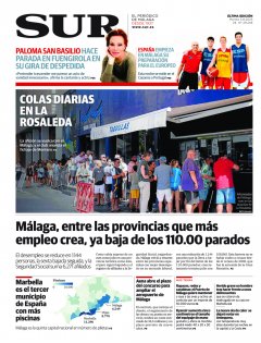 Portada de SUR | 05 de agosto