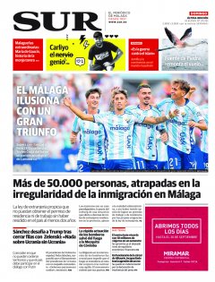 Portada de SUR | 10 de agosto