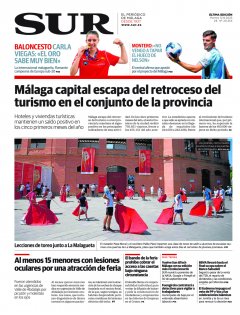 Portada de SUR | 12 de agosto