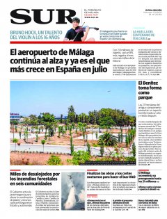 Portada de SUR | 13 de agosto