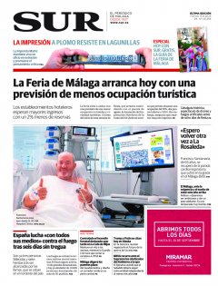 Portada de SUR | 15 de agosto