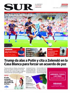 Portada de SUR | 17 de agosto