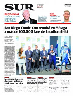Portada de SUR | 05 de septiembre