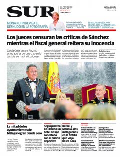 Portada de SUR | 06 de septiembre