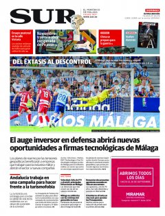 Portada de SUR | 07 de septiembre