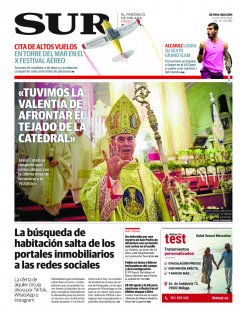 Portada de SUR | 08 de septiembre
