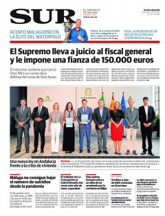 Portada de SUR | 10 de septiembre