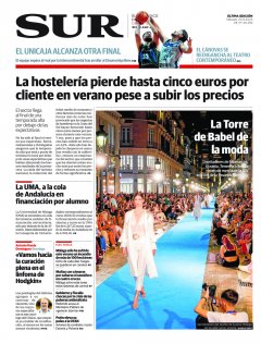 Portada de SUR | 20 de septiembre