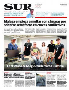 Portada de SUR | 23 de septiembre