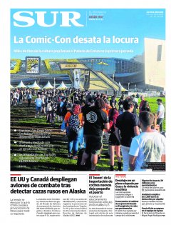 Portada de SUR | 26 de septiembre