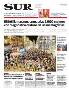 Portada de SUR | 03 de octubre