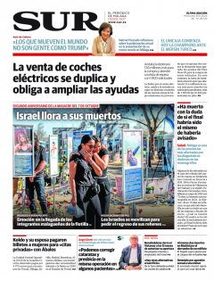 Portada de SUR | 08 de octubre